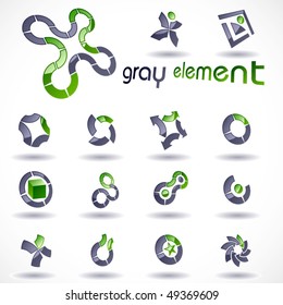 Vector design elements. Set 21.