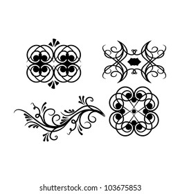 vector design elements set