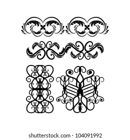 vector design elements set