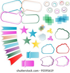 vector design elements set