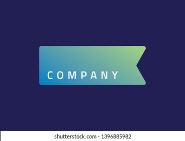 Vector design elements for your company logo. Modern logo, corporate business template, vectorized logo, vector art, logo vector, modern colors.