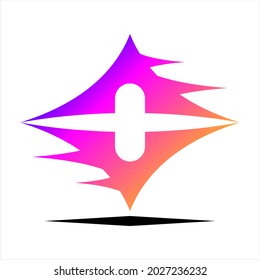 Vector design elements for your company logo, Interested square diamond abstract logo icon, modern, simple and minimalist logotype, business company template