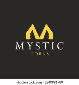 vector design elements for your company logo, horn logo. modern logo design, business corporate template. horn icon.