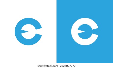 Vector design elements for your company logo, abstract blue icons. Modern logotipe, business enterprise template Part 1