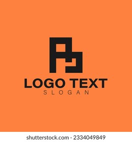 vector design elements for your company logo, letter ba logo. modern logo design, business corporate template. ba monogram logo.