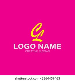 vector design elements for your company logo, letter cl logo. modern logo design, business corporate template. cl monogram logo.