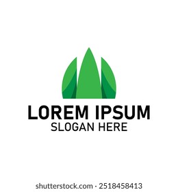 vector design elements for your company logo, grass studio monogram logo. modern logo design, business corporate template. grass studio icon.