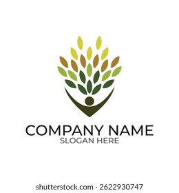 vector design elements for your company logo, tree logo. modern logo design, business corporate template. tree pictorial logo.
