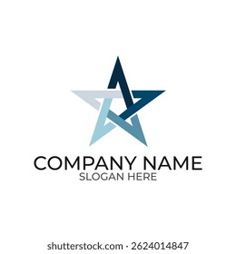 vector design elements for your company logo, star logo. modern logo design, business corporate template. star pictorial logo.