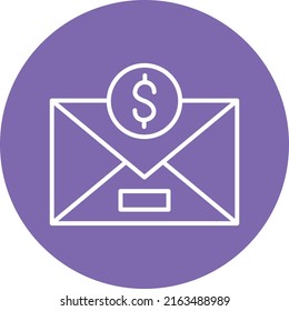 E-Mail-Symbol für Vektordesign