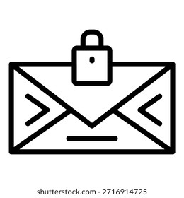 Estilo de icono de correo electrónico de diseño de Vector