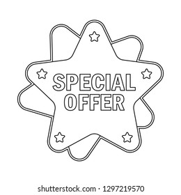 Vector design of emblem and badge icon. Collection of emblem and sticker stock vector illustration.