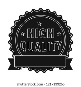 Vector design of emblem and badge logo. Set of emblem and sticker vector icon for stock.