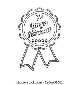 Vector design of emblem and badge logo. Set of emblem and sticker vector icon for stock.