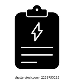 Vector design of energy audit report 