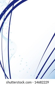 Design vetorial de faixas de energia, ondas e círculos em um fundo branco VETOR (consulte Jpeg também em meu portfólio)