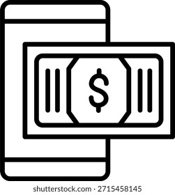 Estilo de icono de pago de diseño de Vector