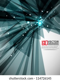 vector design- eps10 abstract futuristic monochrome