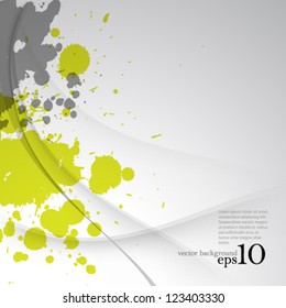 Vector Design - eps10 Abstract Overlapping Elements Background