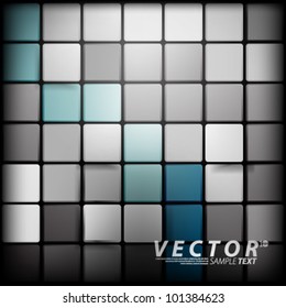 Vector Design - eps10 Abstract Squares Concept Background