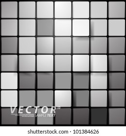 Vector Design - eps10 Abstract Squares Concept Background