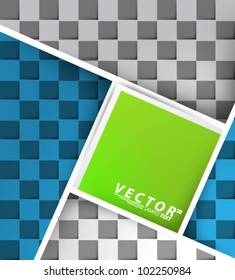 Vector Design - eps10 Abstract Squares Concept Background
