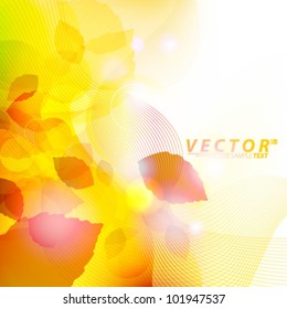 Vector Design - eps10 Autumn Concept Illustration