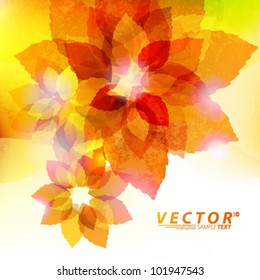 Vector Design - eps10 Autumn Concept Illustration