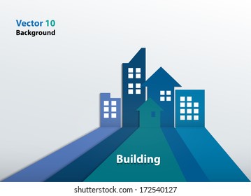 Vector Design - eps10 Building and houses Illustration, Real estate