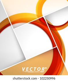 Vector Design - eps10 Circle Shaped Bubble Concept Background