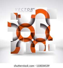Vector Design - eps10 Colorful Circles Background