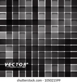 Vector Design - eps10 Digital Squares Concept Background