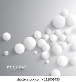 Vector Design - eps10 Overlapping Circles Concept Background