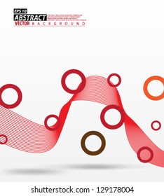 Vector Design - eps10 Overlapping Circles Concept Illustration