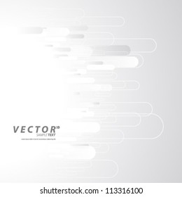 Vector Design - eps10 Overlapping Elements Concept Illustration