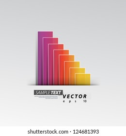 Vector Design - eps10 Overlapping Elements Concept Illustration