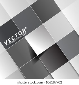 Vector Design - eps10 Overlapping Squares Concept Illustration