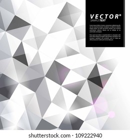 Vector Design - eps10 Overlapping Squares Concept Illustration