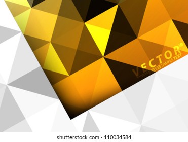 Vector Design - eps10 Overlapping Squares Concept Illustration