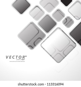 Vector Design - eps10 Overlapping Squares Concept Illustration