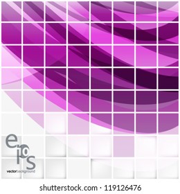 Vector Design - eps10 Overlapping Squares Concept Illustration