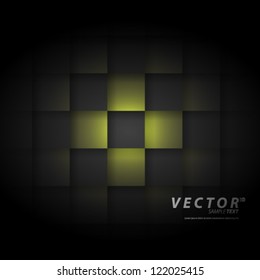 Vector Design - eps10 Overlapping Squares Concept Illustration