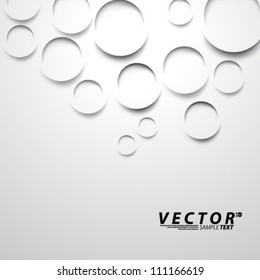 Vector Design - eps10 Simple Circles Background