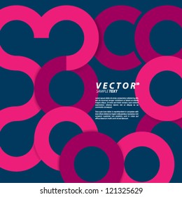 Diseño de vectores - eps10 Fondo de círculo simple