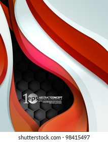 Vector Design - eps10 Smooth and Colorful Concept Background
