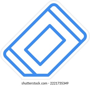 Vector Design Eraser Icon Style