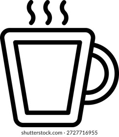 Vektordesign Espresso-Symbolstil