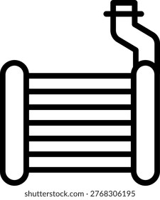 Vector Design Evaporator Icon Style