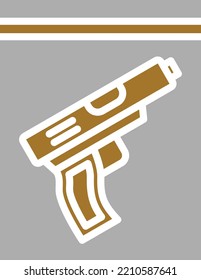 Estilo de icono de evidencia de diseño de vectores