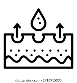 Vector Design Exfoliation Icon Style